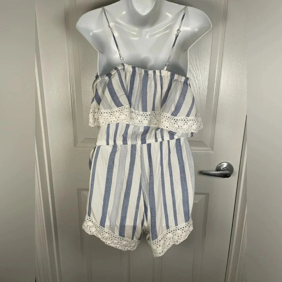 Ocean Drive, Striped, Romper - Picture 5 of 7